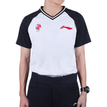 Li Ning referee uniform mens CBA basketball referee suit professional game coach short-sleeved jacket pants equipment customization