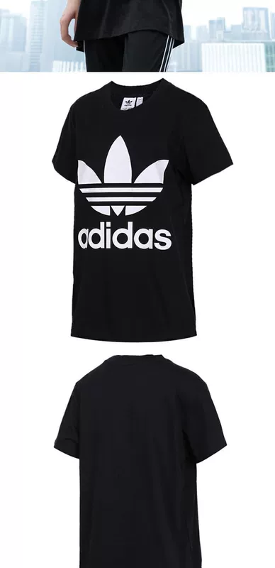 Adidas Adidas 19 áo thun mới tay ngắn cỏ ba lá CV9888 DU9859 - Áo phông thể thao áo thun gym