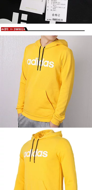 Adidas Adidas NEO19 mùa thu mới cho nam áo len chui đầu giản dị DW8024 EI4741 - Thể thao lông cừu / jumper