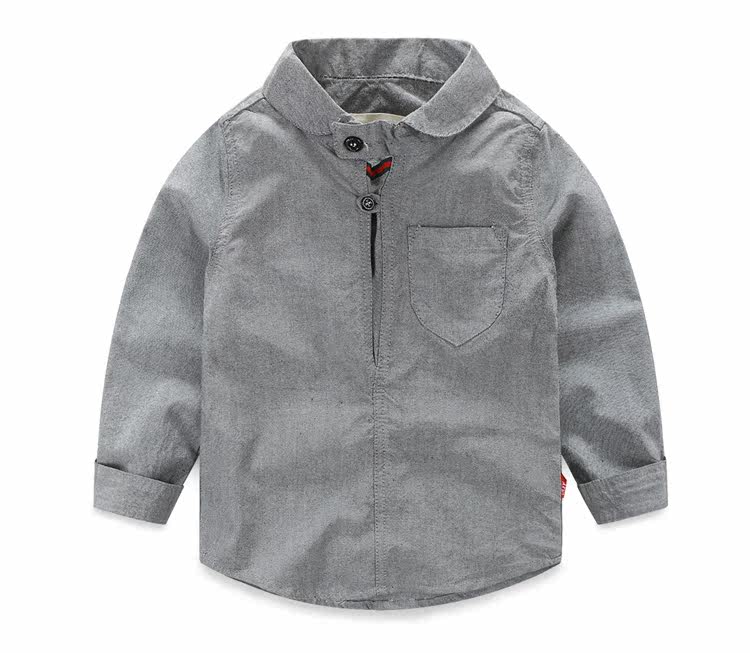 Chemise garcon à manche longue - Ref 2073120 Image 12