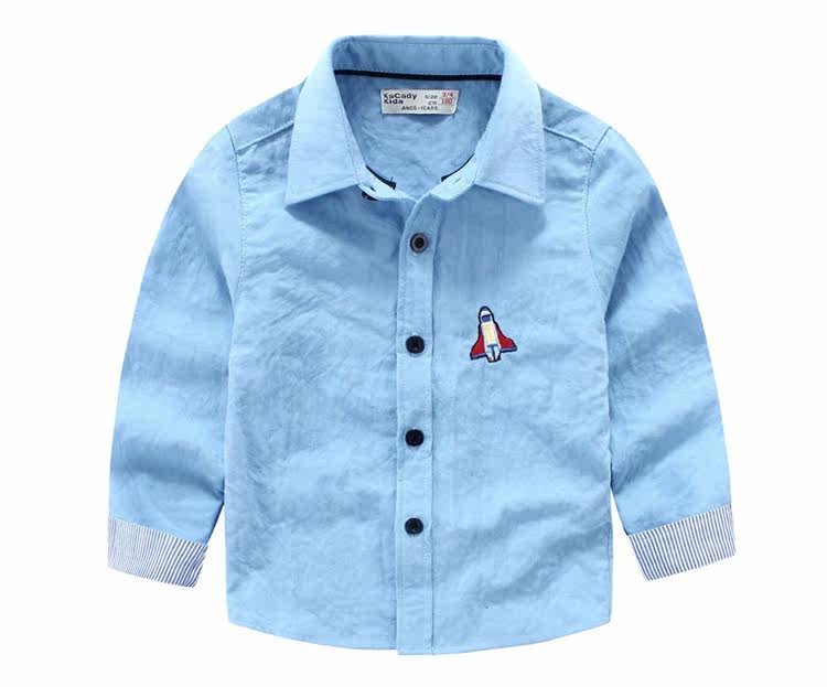 Chemise garcon à manche longue - Ref 2072742 Image 13