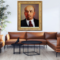 Framed painting like Lenin portrait Lenin Old Hall decorative painting like foreign celebrities leading foreign frame modern