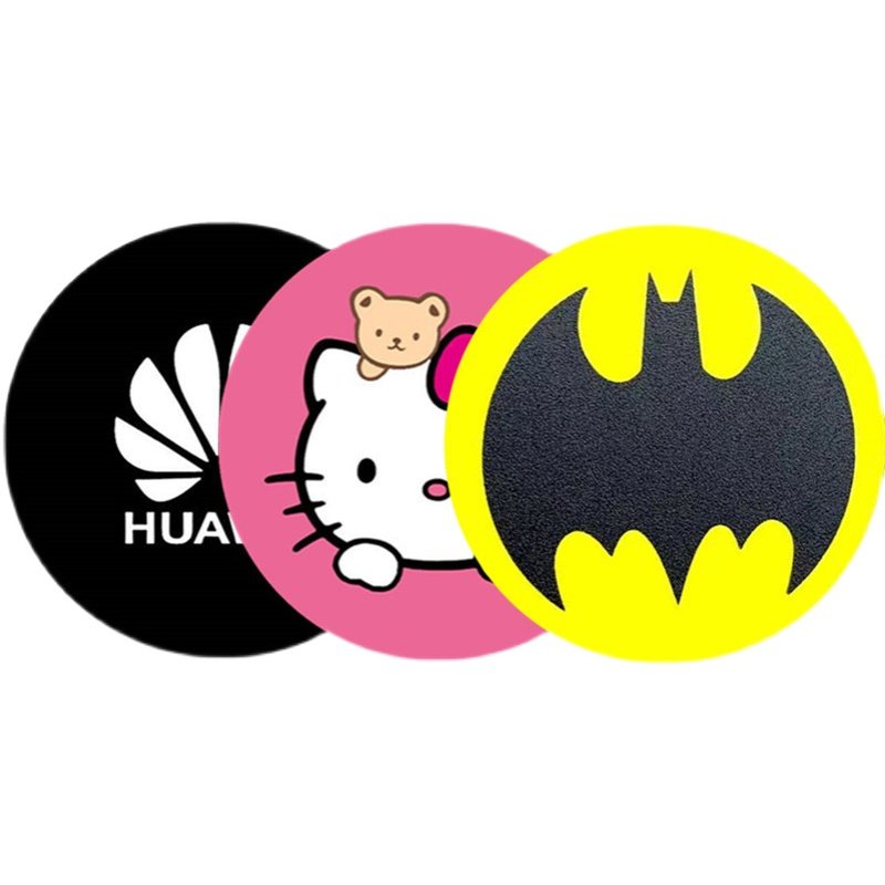 Magnetic Sheet Car Phone Navigation Holder Cartoon Sticker Suction Cup Thin Magnetic Adhesive Iron Sheet Universal Metal Sheet