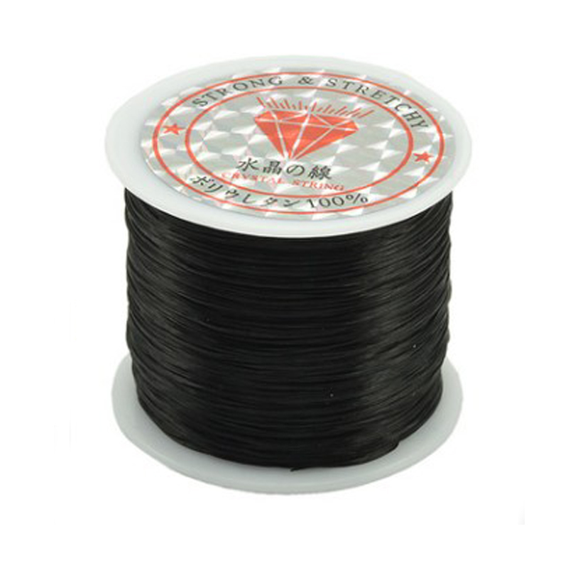 Elastic line Crystal line Dirty braided rope Hair extension rope flat 10 meters or so