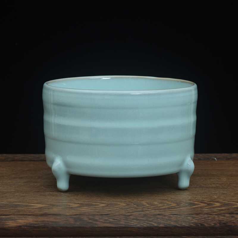 宋汝窑天青釉三足香炉- Top 50件宋汝窑天青釉三足香炉- 2026年1月更新