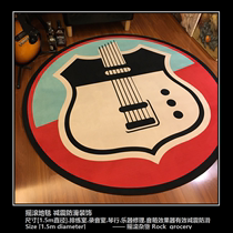Marshall FenderGibson rock carpet mat perimeter orange perimeter large electric guitar