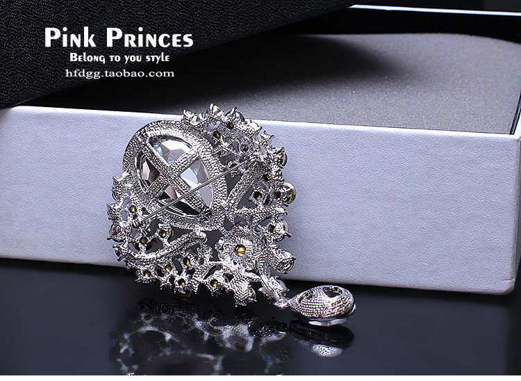 Broche femme en Zircon diamant - Ref 1170701 Image 35