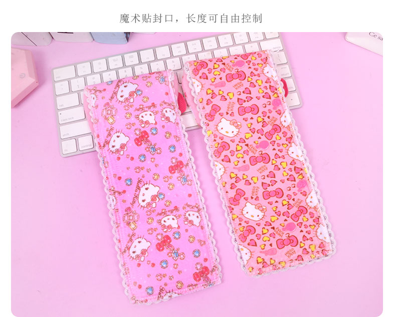 Bộ điều khiển từ xa dễ thương đặt trái tim cô gái dễ thương bảo vệ em gái điều khiển từ xa bộ vải điều hòa TV điều khiển từ xa che bụi bọc điều khiển tivi