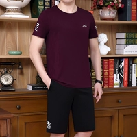 99373 Виноградный фиолетовый [короткий рукав+шорты]