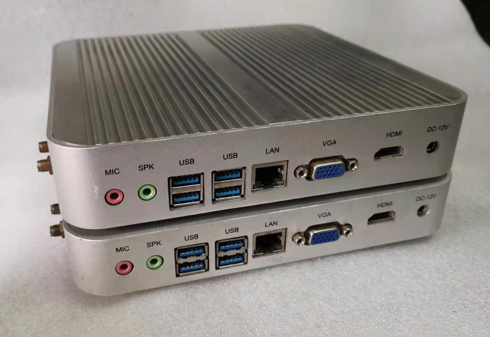 All aluminum alloy i3 4010 Mini Host Home Office PC with Wifi usb3 0 htpc