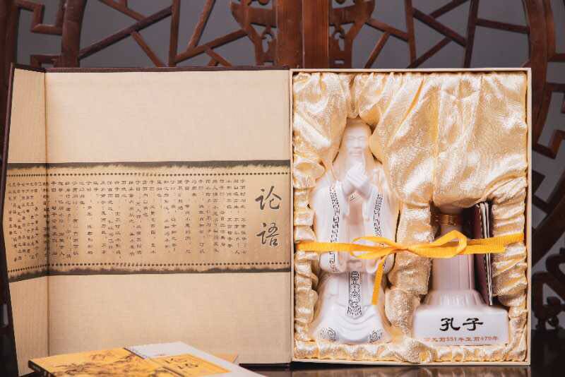 The 8999 wine cabinet shows Confucian culture heritage pioneer Confucius's birth