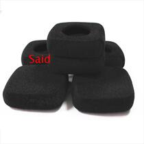  5CM imported square sponge cover 50mm wireless headset cover sponge cover 10 yuan 4 pairs