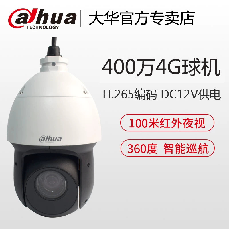 Dahua 4 million 4G ball machine 23x network intelligent ball camera DH-SD-49D423XB-GNR-DG