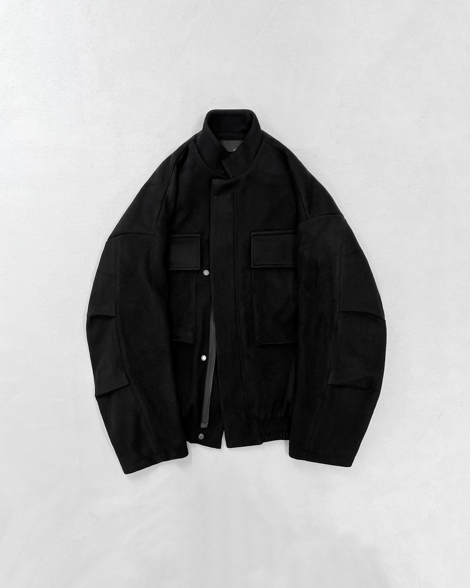 Cashmere Harrington Jacket: Dagger Sleeve & Pockets - Taobao product photo 8