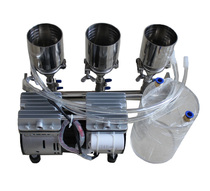 Manufacturers direct sales stainless steel triple-joint sterile film detection filter bacterial inspection cup filter