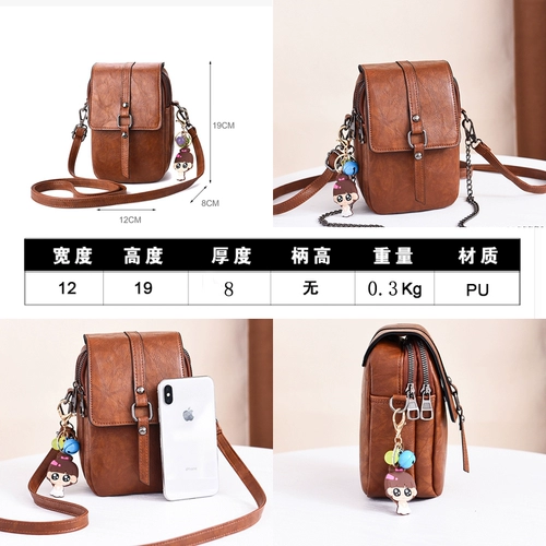 Демисезонная небольшая сумка, модная маленькая сумка через плечо на одно плечо