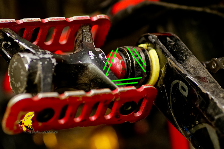 (004 groceries) MKS pedal axis waterproof and dust-proof rubber ring o-shape ring non-original substitute substitute