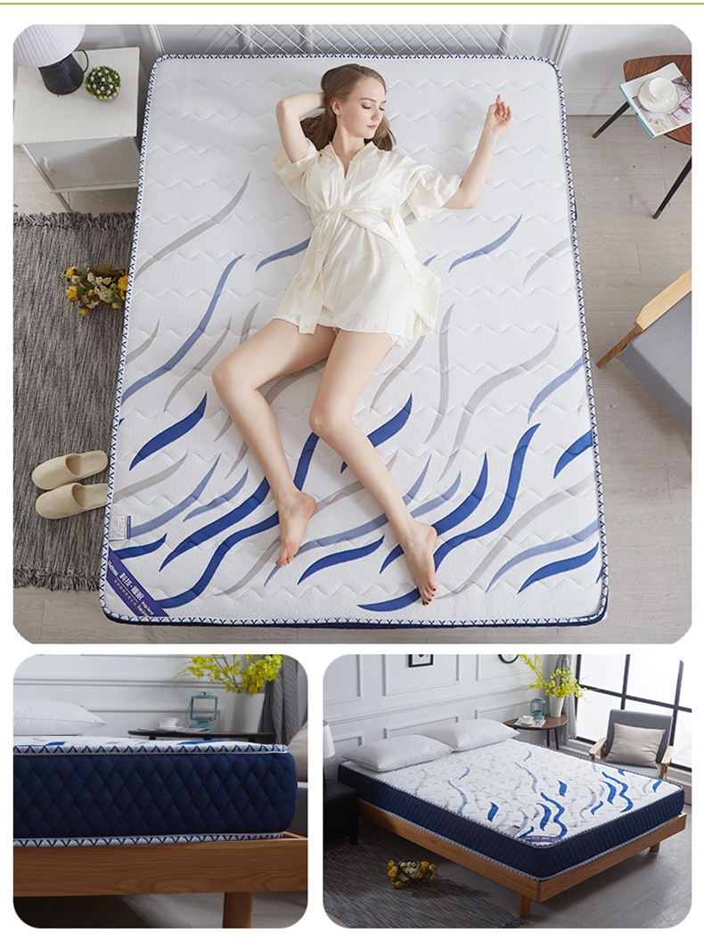 Nệm 1.8 m bộ nhớ cotton tatami giường đôi nhíp 1.5 m dày 1.2 m ký túc xá sinh viên sponge mat