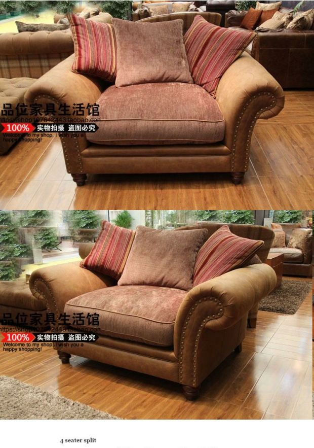 Đặc biệt cung cấp sofa phong cách Mỹ retro retro phòng khách châu Âu câu lạc bộ sofa biệt thự đơn giản cong châu Âu sofa tùy chỉnh - Ghế sô pha ghế sofa thông minh