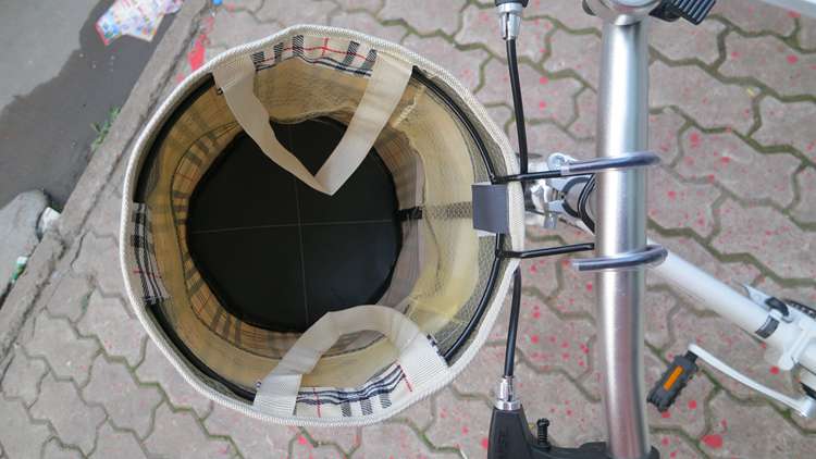 Panier pour vélo GOGO en toile - Ref 2268320 Image 11