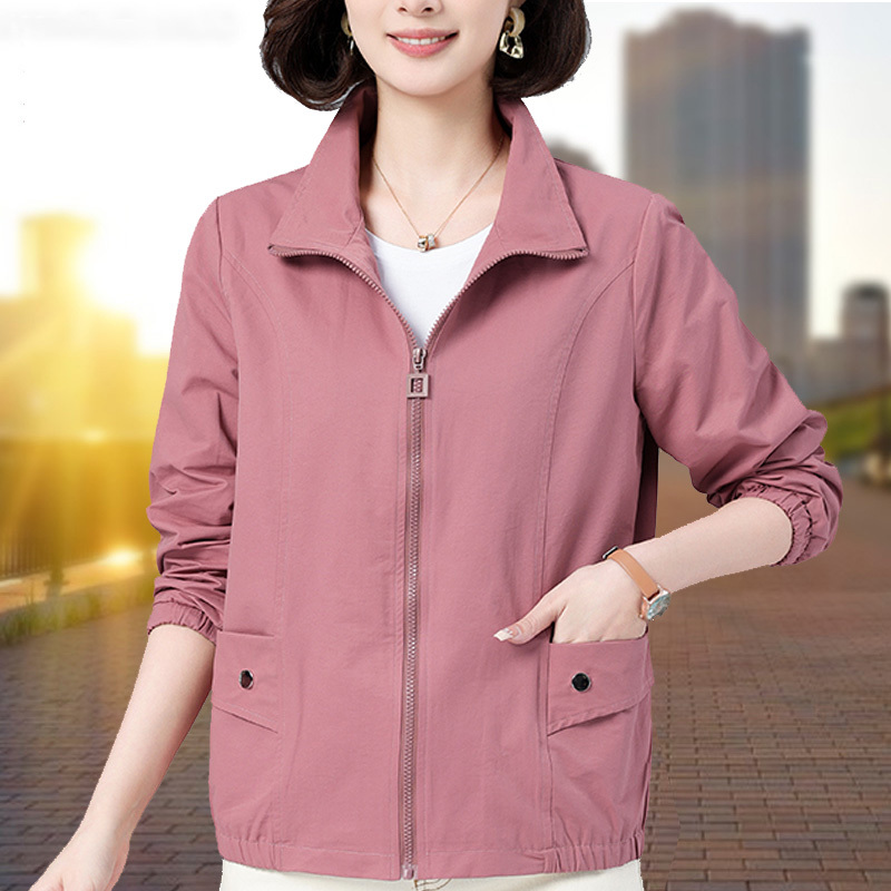 Wanyue Yicheng Short Outwear Women's Spring & Fall New Korean Style Loose Fashion Simple Casual Versatile Double Layer Jacket Top