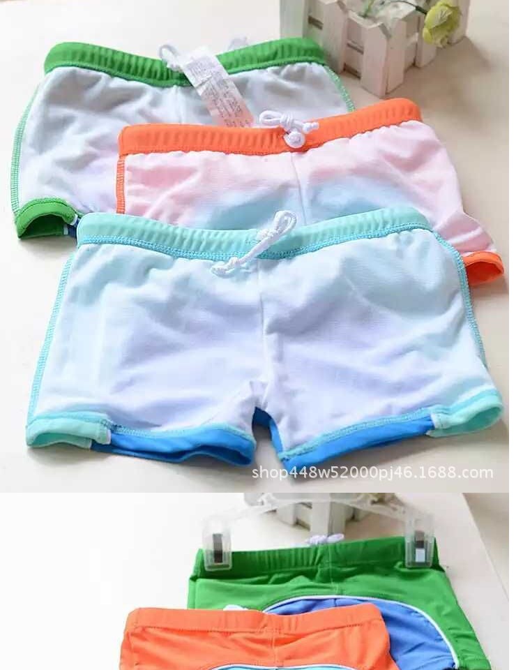 Trẻ em xuất khẩu quần bơi trẻ em quần bơi heo ống võ sĩ bơi thân trẻ em phim hoạt hình quần bơi trẻ sơ sinh quần áo mùa xuân nóng đồ bơi bé gái đáng yêu