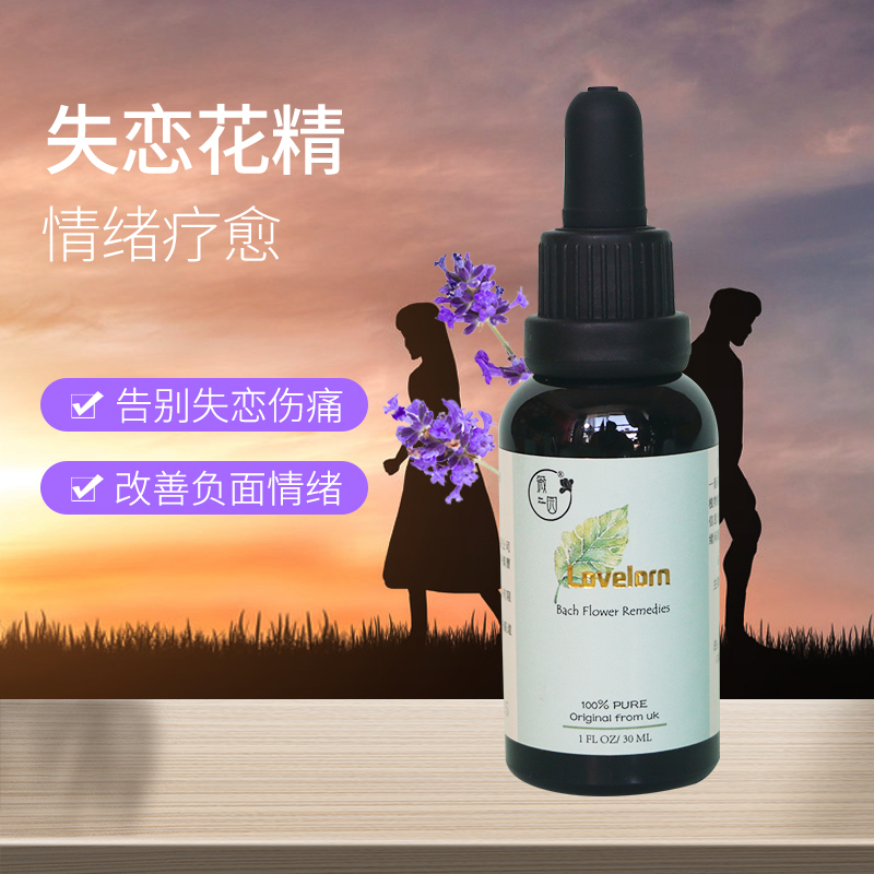 英国bach贝曲花精 失恋花精 巴赫巴哈花精修复伤痛开心愉悦