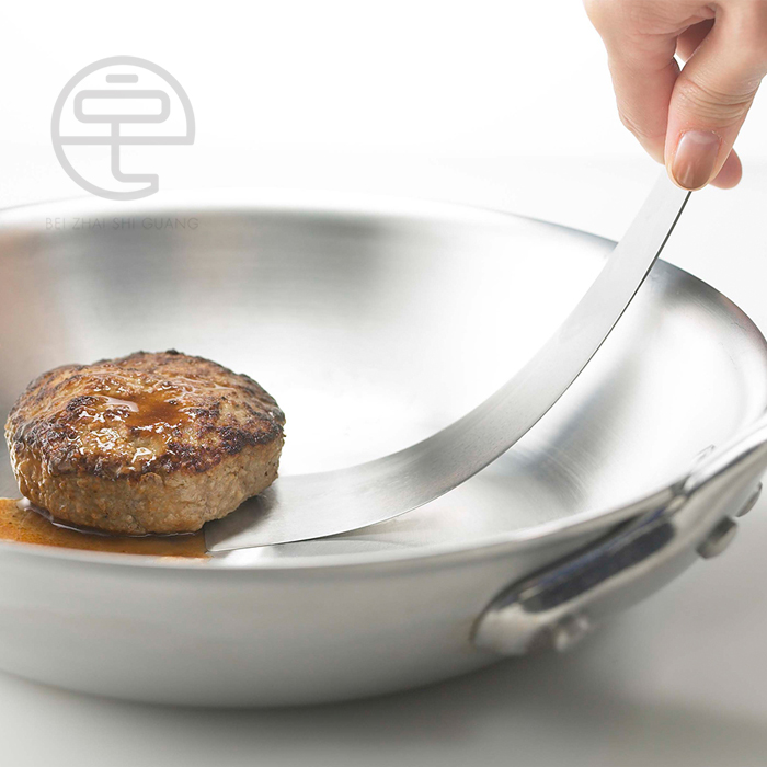 曲げ放題。日本製 ヨシカワ 多機能ステンレス製ケーキショベル パイショベル 洋菓子用ショベル