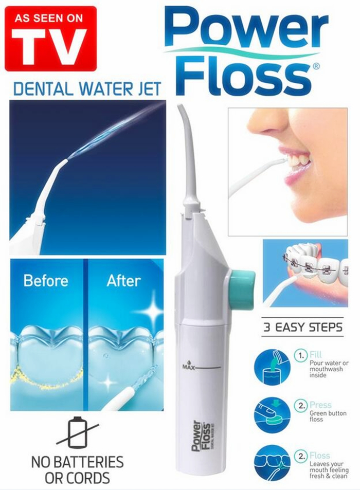Buy TV power wash teeth red teeth dental floss tooth cleaner on ezbuy SG