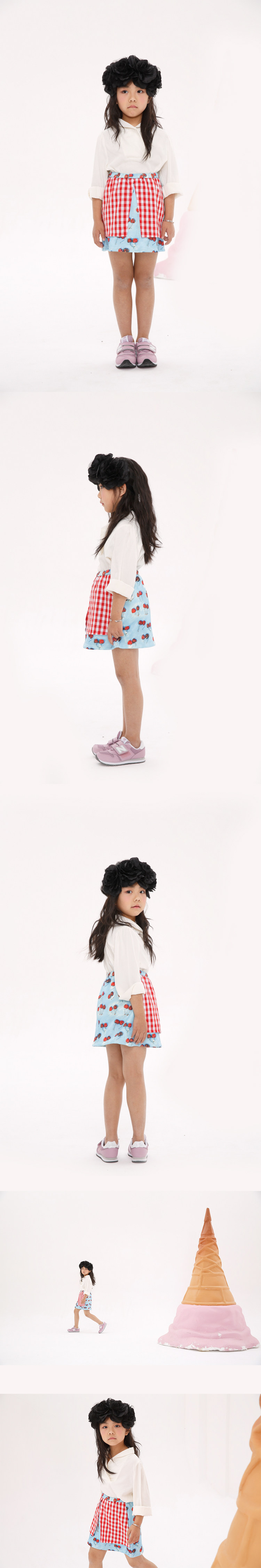 Jupe pour fille DUODOUDUO en fibre - Ref 2049599 Image 15