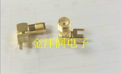 SMA elbow SMA-KWE outer screw inner hole SMA RF seat RF antenna seat 90 degree RF connector