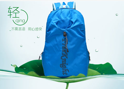 Thể thao ngoài trời siêu nhẹ di động gấp túi du lịch thời trang ba lô đa chức năng da không thấm nước lưu trữ leo núi cặp sách