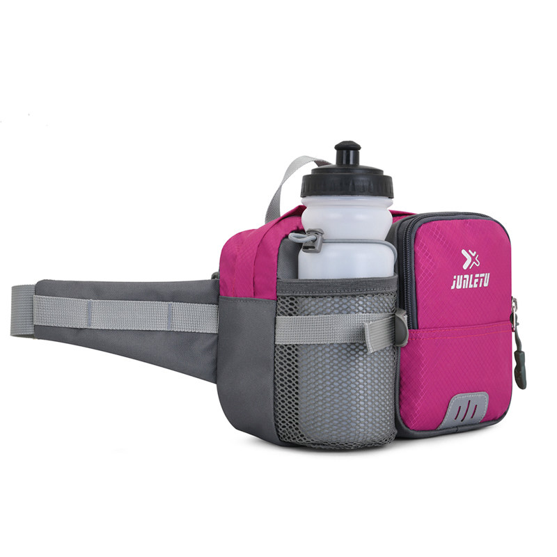 Outdoor Sports Running Water Bottle Waist Bag for Men and Women, Multifunctional Marathon Equipment, Mountaineering Mobile Phone Large Capacity Waist Bag