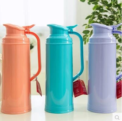 Classic Five-month Flower 2L Hot Water Bottle Insulated Pot Insulation Bottle Common Home Warm Pot Warm Bottle Plastic Shell Open Water Bottle