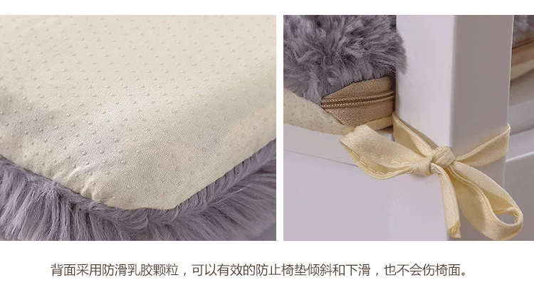 Máy tính dày sang trọng ghế đệm ghế văn phòng đệm nữ sinh viên với một dây đeo ghế ăn rửa đệm mùa đông - Ghế đệm / đệm Sofa tấm trải ghế sofa mùa hè