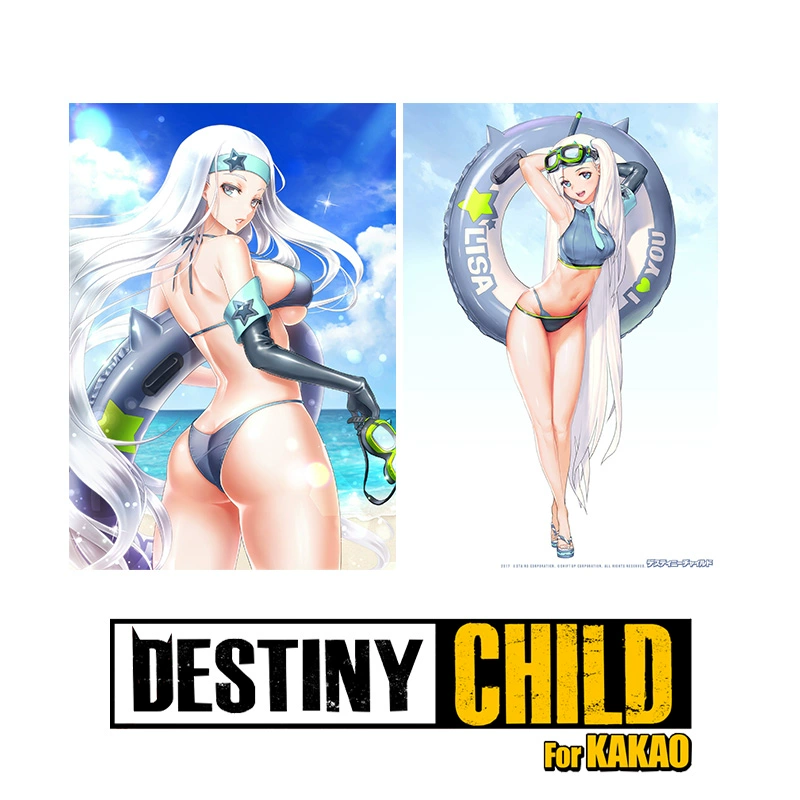 Destiny Child Surroundings Change Lisa Poster Tranh tường Ký túc xá Tường Sticker Tranh tường - Game Nhân vật liên quan
