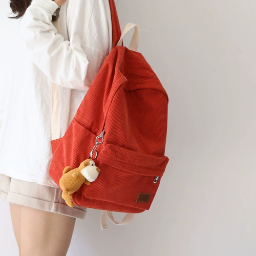 Небольшая сумка через плечо, вместительный и большой свежий школьный рюкзак для отдыха, в корейском стиле, подходит для студента