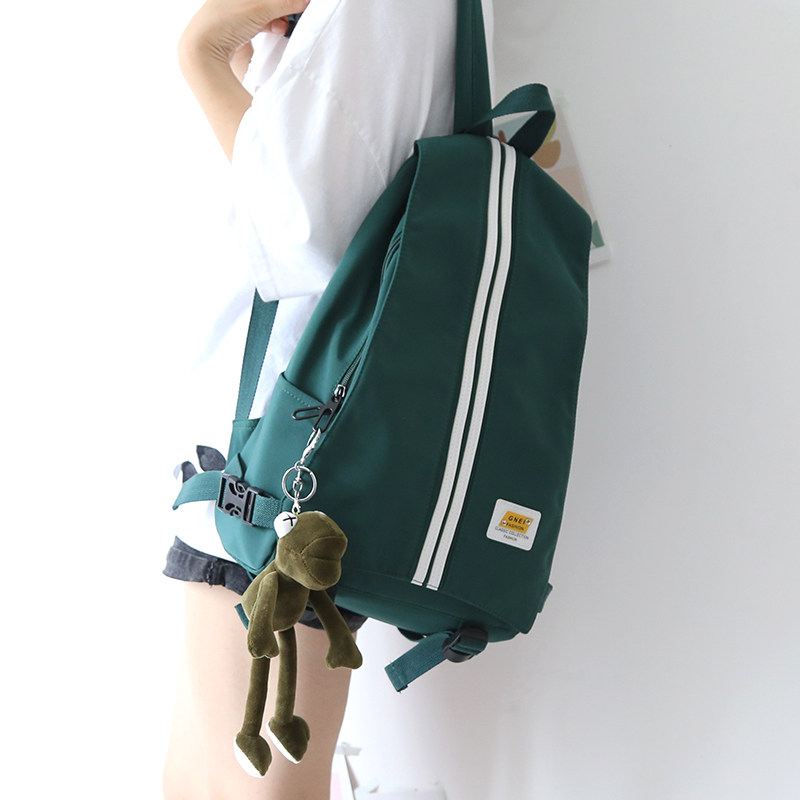 ins girl fashion personality bookbag female Han Edition high school students casual shoulder backpack female 2019 new style