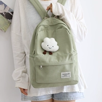 Зеленая белая брошь