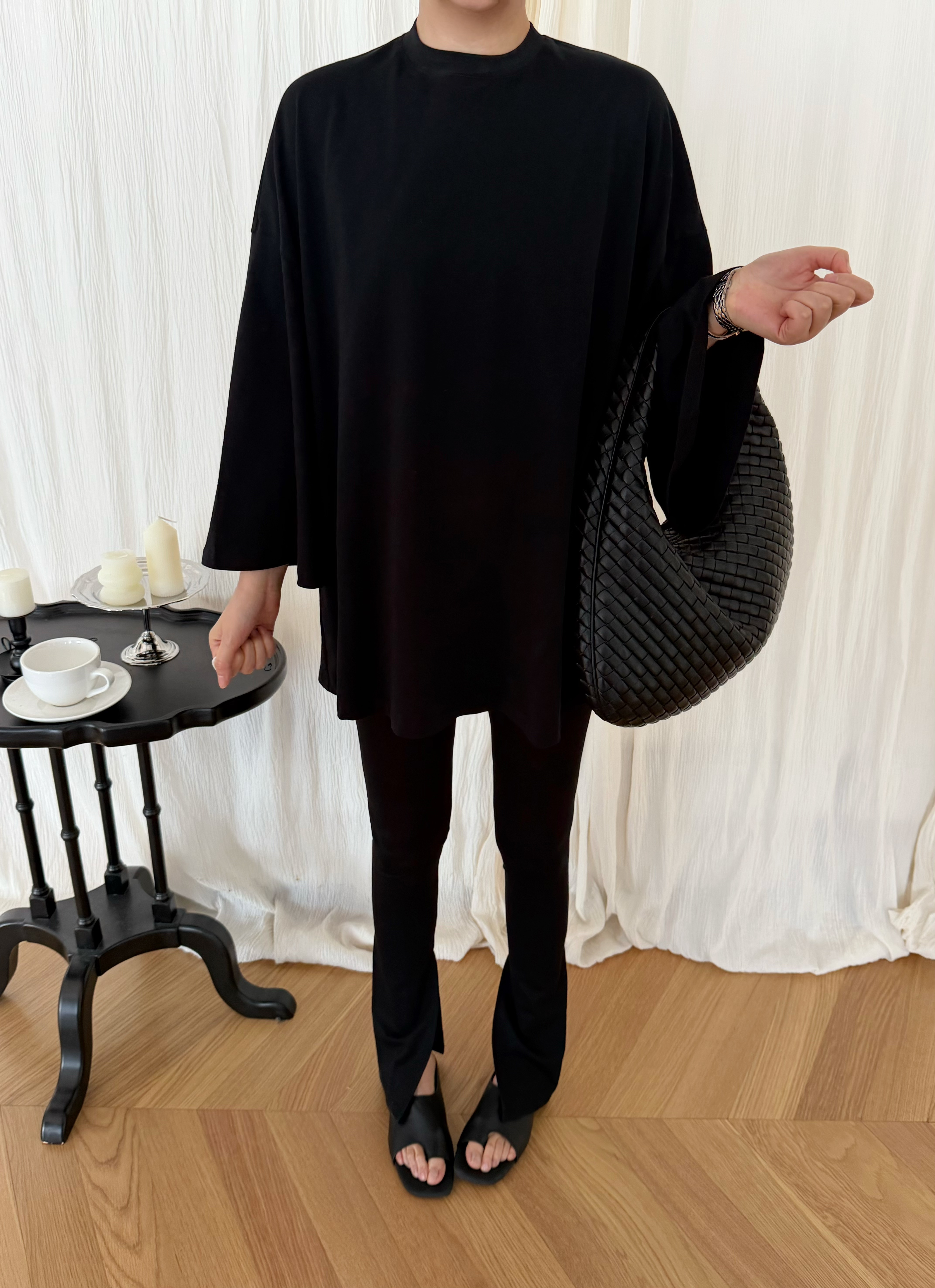 widelia женские леггинсы с высокой талией универсальные длинные базовые стройнящие с разрезами повседневные эластичные обтягивающие