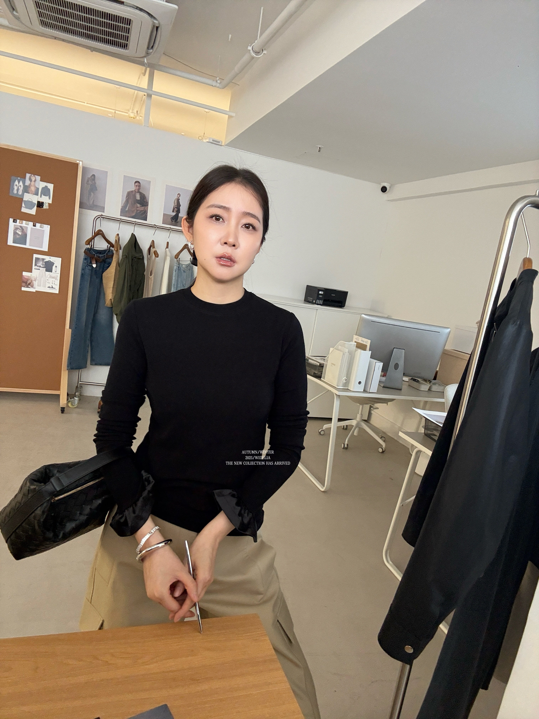 WIDELIA дизайнерская блузка с кружевными рукавами-колокол, женская футболка с длинными рукавами