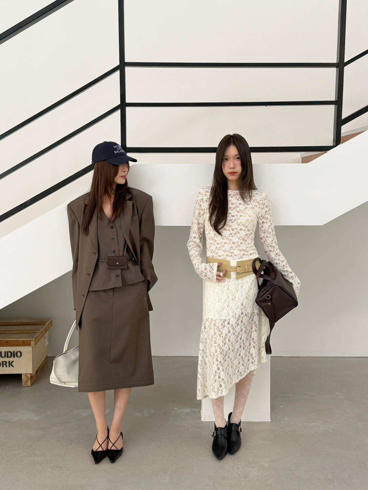 waitmore 2026 весенняя новинка корейский стиль универсальная блузка с длинным рукавом двусторонняя кружевная приталенная