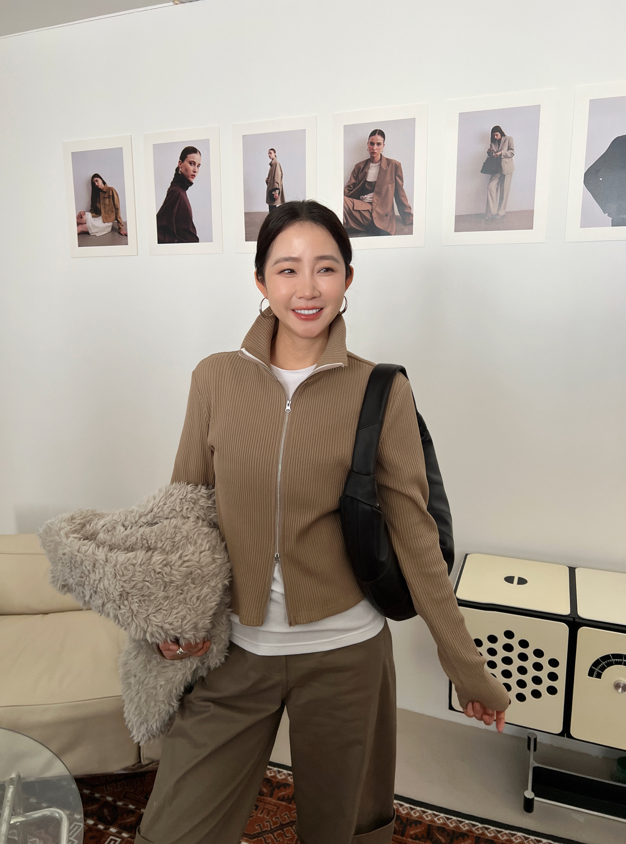 widelia куртка женская с двойной молнией повседневная приталенная короткая весна 2025