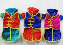 Small gifts for foreigners business overseas gifts silk brocade Chinese knot wine bottle cover Chinese style special small gifts