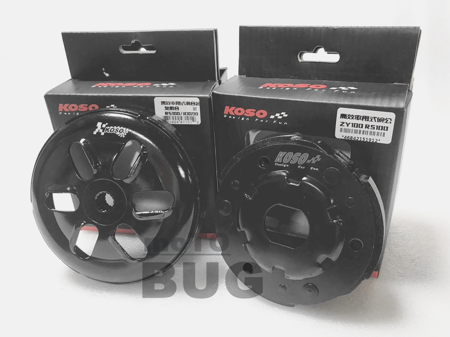 KOSO modified clutch ghost fire RSZ Fuxi Qiaoge JOG90 car play 100 after throwing block bowl male transmission
