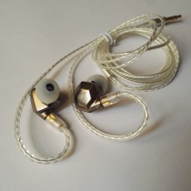 Fever custom in-ear four-unit 2 laps 2 iron HIFI earbuds headphones-Xuehai-QT202 lap iron earbuds