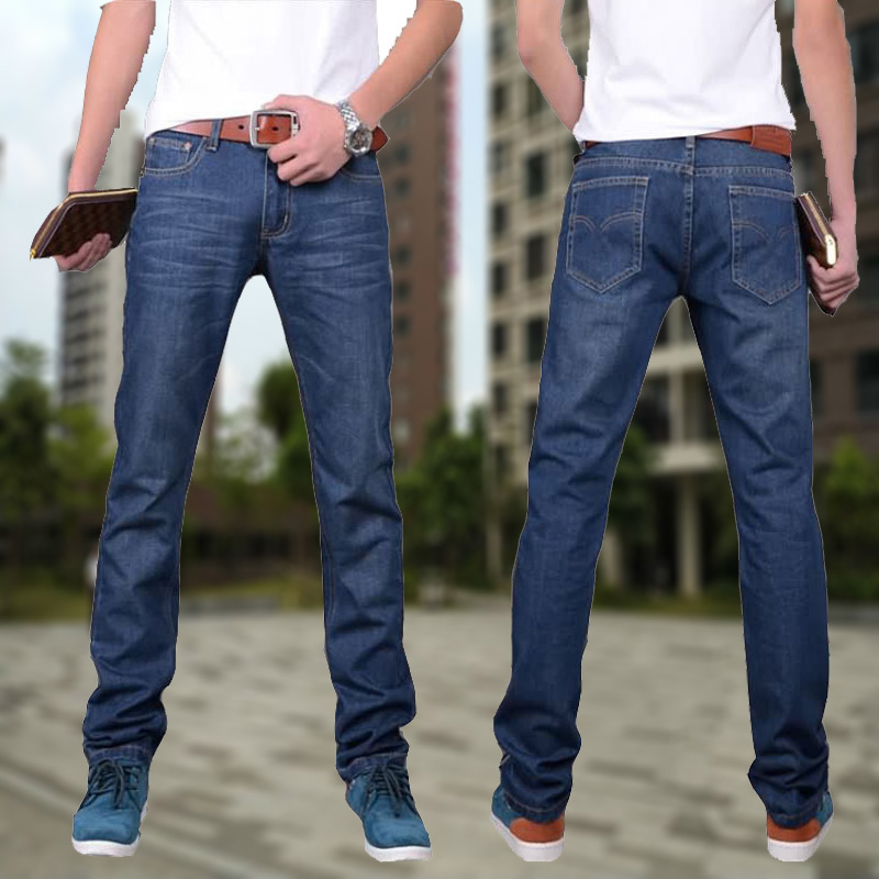 Jeans nam trung niên cha cha mua một tặng một người đàn ông miễn phí quần của nam giới làm việc lao động bảo hiểm công cụ làm việc quần dài KU