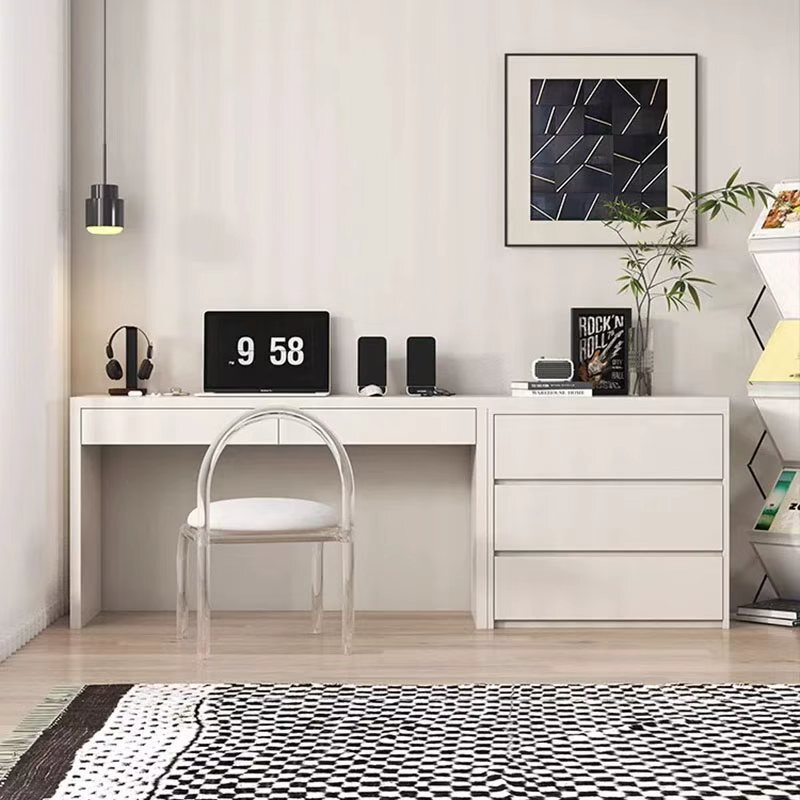 Modern Minimalist Desk Solid Wood Multifunctional Study Desk Office Desk Bedroom Computer Desk Student Study Table Modern Minimalist Desk Solid Wood Multifunctional Study Desk Office Desk Bedroom Computer Desk Student Study Table