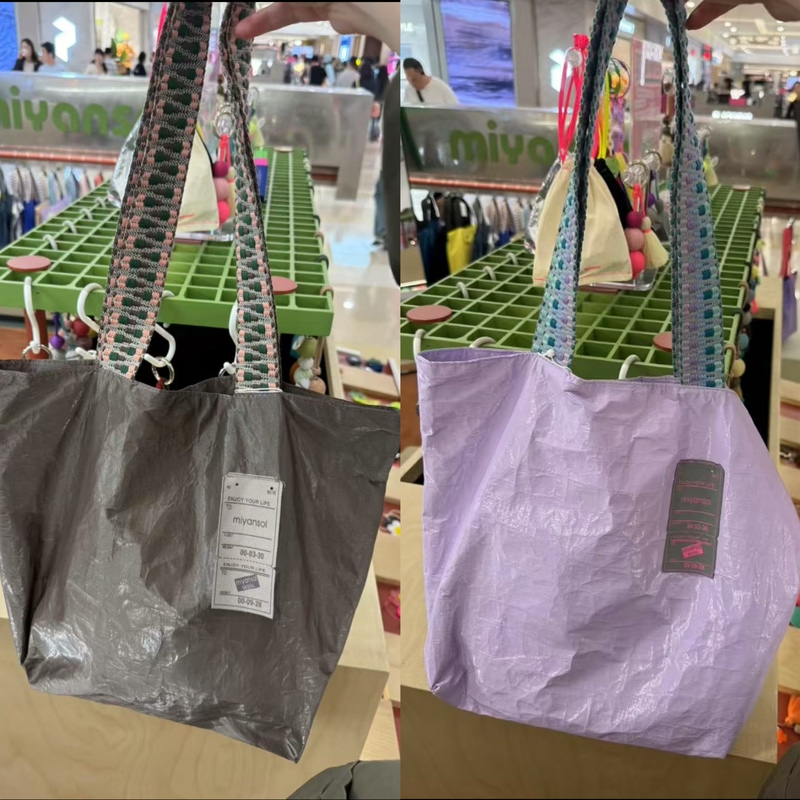 Authentic Korean-Made Miyansol Long-Handle Series Crossbody Bag, Shoulder Bag, Tote Bag, Shopping Bag