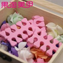 Nail handpiece cotton sponge toe splitter